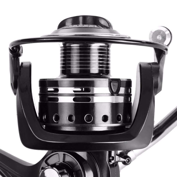 Planet Gates IRF / 3000 Series Fishing Reel Carp Fishing Spinning Reel 11+1 Ball Bearings 4:7:1 Pesca Fish Bait for Dual Brake Right/Left Hand Aluminum