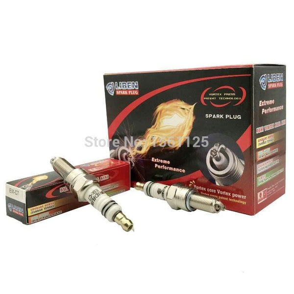 Planet Gates IRIDIUM patent motorcycle spark plug EIX-C7 for CR7E C7E CR7EIX CR7EGP IU22 U22ESRN 94703-00353 G59C CR7EK CR7EGP B7RIU