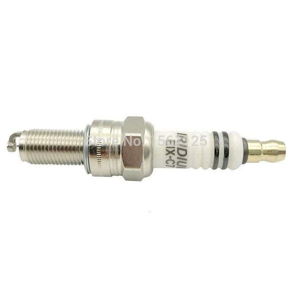 Planet Gates IRIDIUM patent motorcycle spark plug EIX-C7 for CR7E C7E CR7EIX CR7EGP IU22 U22ESRN 94703-00353 G59C CR7EK CR7EGP B7RIU
