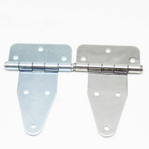 Iron Industry Vigorously Heavy Hinges 137*85*2.5mm Stainless Steel Surface Mounted Big Cabinet Door Hinge 2pcs