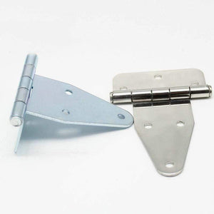 Iron Industry Vigorously Heavy Hinges 137*85*2.5mm Stainless Steel Surface Mounted Big Cabinet Door Hinge 2pcs