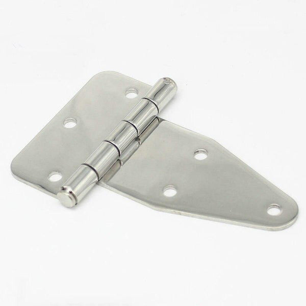Iron Industry Vigorously Heavy Hinges 137*85*2.5mm Stainless Steel Surface Mounted Big Cabinet Door Hinge 2pcs