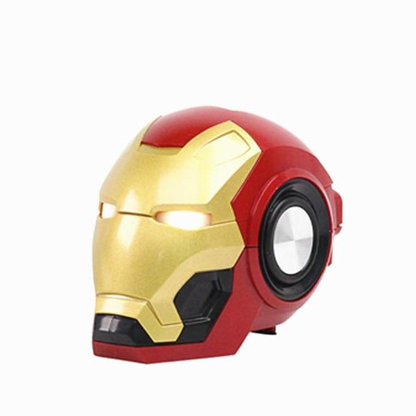 Planet Gates Iron Man Iron Man Wireless Bluetooth Speaker, Bass Portable Outdoor Speaker, Support TF Card Use, Compatible With FM