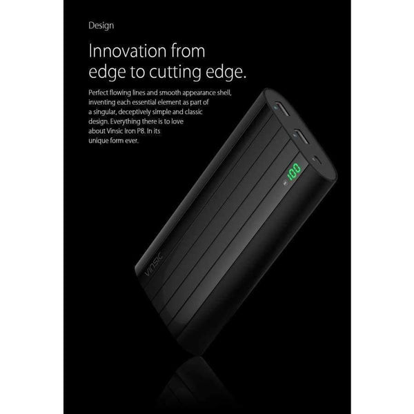 Planet Gates IRON P6 20000mAh Power Bank Smart Identification External Battery Charger for iPhone X Samsung S9 Xiaomi Mi8 HUAWEI P20