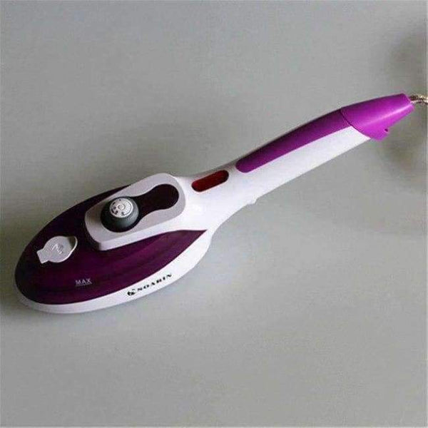 Planet Gates Iron Steamer Purple Garment Steamer Vertical Handheld Portable Travel Electric Iron Steamer For Ironing Clothes With Steam Brush Household Appliance