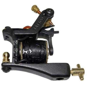 Planet Gates Iron Tattoo Guns T-Dial Tattoo Machine 10 Wrap Coils Tatoo Machines Liner For Tattoo Supplies Free Shipping