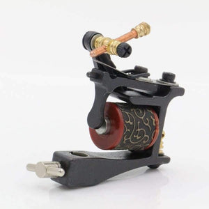Planet Gates Iron Tattoo Guns T-Dial Tattoo Machine 10 Wrap Coils Tatoo Machines Liner For Tattoo Supplies Free Shipping