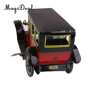 Planet Gates Iron Wind Up Taxi Model with Key for Collectible Car Ccollector Gift Children Classic Toy Enthusiast Classroom Decor