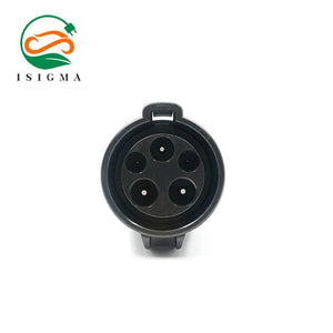 Planet Gates ISIGMA EV Charger Electric Car Adapter EVSE Charing SAE J1772 Socket Type1 Inlet to Tesla Female Connector 16A 32A 1 Phase