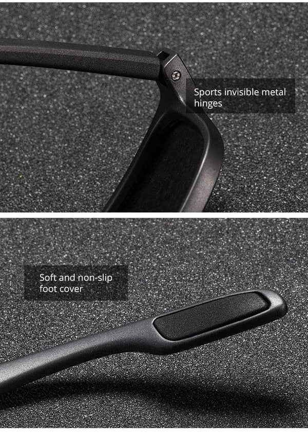 Planet Gates Italy Design TR90 Polarized Sunglasses Men Women Sports Driving Shades KDEAM UV400 Unbreakable Sun Glasses With Box