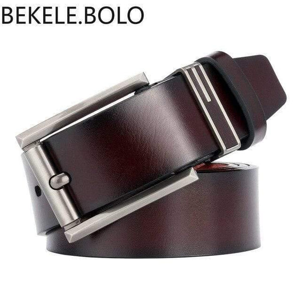 Man Leather Belt Luxury High Quality Belts for Men and Women New Fashion Classice Vintage Pin Buckle Leather Belt Male Belt Men