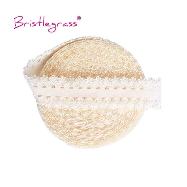 Planet Gates Ivory 5 Yard 3/4" 20mm Picot Loop Crown Frilly Lace Trim Elastics Spandex Bands Hair Tie Headband Tutu Dress Sewing Craft