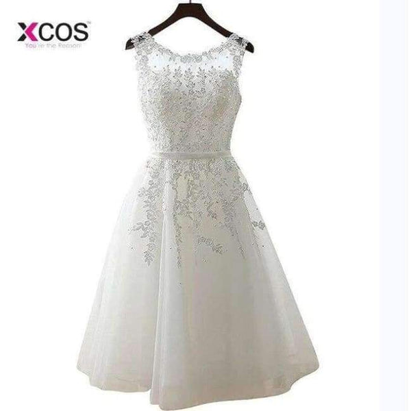 Planet Gates Ivory / 6 Line Chiffon Dark Purple Short 2017 Modest Party Wedding Prom Gowns Bridesmaid Dresses Robe De Mariage 2017