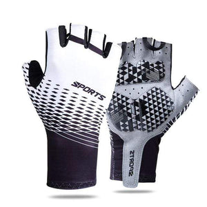 Planet Gates Ivory / M Men Half Finger Cycling Gloves Summer Women Racing Bike Gel Gloves Road Bike Anti-slip Bicycle Sport Glove