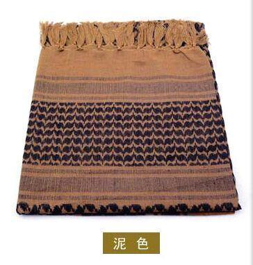 Planet Gates Ivory Scarves Men Winter Military Keffiyeh Windproof Scarf  Hijab Shemagh Tactical Desert Square Wargame