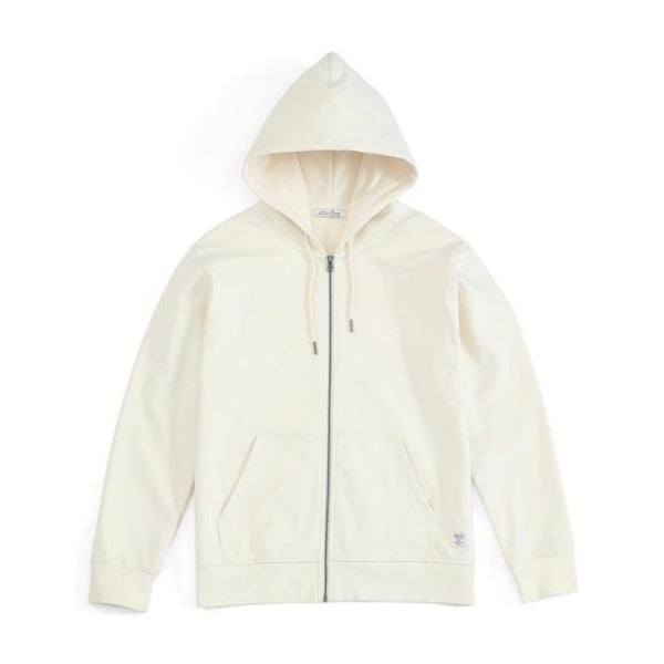 Planet Gates Ivory white / M Winter New Cotton-Jersey Zip-Up Hoodie Men basic hooded Sweatshirts Comfortable Jogger Jackets Outerwear