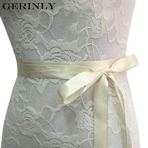 Planet Gates Ivory Women Bridal Belts 7 Color High Quality Rhinestone Ribbon Cummerbunds Bride Bridesmaid Waist Belt Wedding Dress Bead Flower Sash