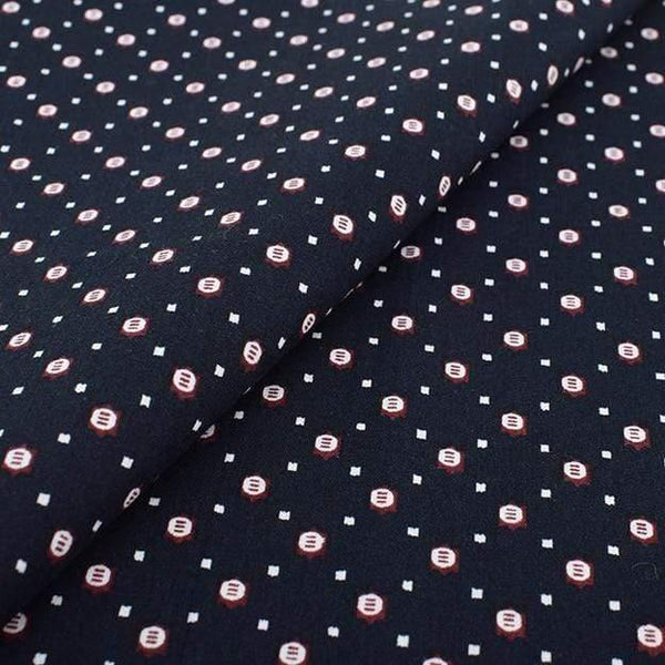 Planet Gates J 1 Piece / 100x145cm Chainho,Geometric Patterns,Printed Plain Cotton Fabric,DIY Quilting&Sewing Poplin Material For Baby&Children's Dress,Shirt,Skirt
