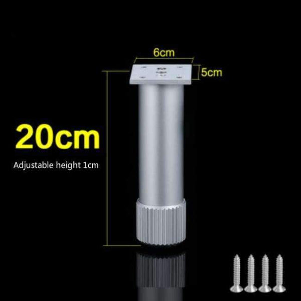 Planet Gates J  4pcs per lot Thick Aluminum Alloy Table Leg Cupboard Sofa Increase Foot Adjustable Multifunction Support Foot Furniture Accessories 4Pcs/lot