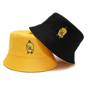 Planet Gates J / Adult(56-58cm) Summer Hats for Women Bob Two-side Unisex Embroidery Bucket Hat Fishing Outdoor Cap Men Sunscreen Hats Fisherman Chapeau Femme