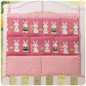 Planet Gates J Cartoon Rooms Nursery Hanging Storage Bag Baby Cot Bed Crib Organizer  60*52cm Toy Diaper Pocket for Newborn Crib Bedding Set