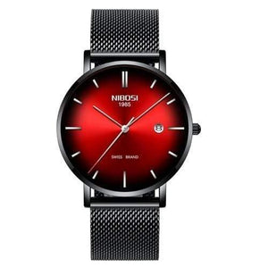 Planet Gates J Mens Watches Top Brand Luxury Mesh Steel Strap Green Casual Quartz Watch Men Fashion Sports Wrist Watch Relogio Masculino