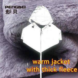 Planet Gates j / S Winter plus size 4xl waterproof 3m reflective jacket men clothes baseball coats windbreaker