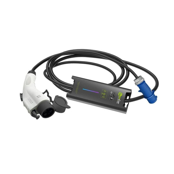 Planet Gates J1772 Type 1 5m  black cable ev charging station EVSE 10 16 20 24 32A for Electric Car home Charger Timer Function
