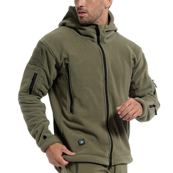 Planet Gates Jacket Men Thermal Outdoors Polartec Warm Hooded Coat Militar Softshell Hike Outerwear Army Jackets
