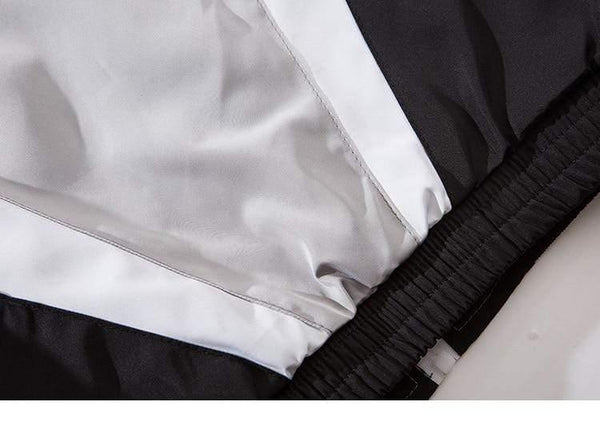 Planet Gates Jacket Windbreaker Men Colorful Patchwork Jacket Coat Casual Zip Up Harajuku Track Jacket Streetwear