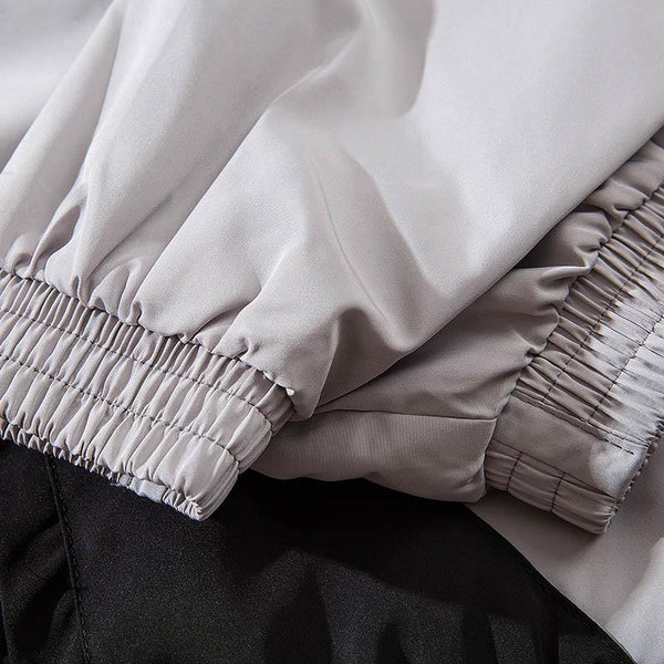 Planet Gates Jacket Windbreaker Men Colorful Patchwork Jacket Coat Casual Zip Up Harajuku Track Jacket Streetwear