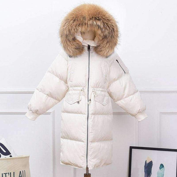 Planet Gates Jacket Women 2018 Female Parka With Large Real Raccoon Fur Hooded Coats And Jackets Thick Warm Parkas Outwear Plus Size