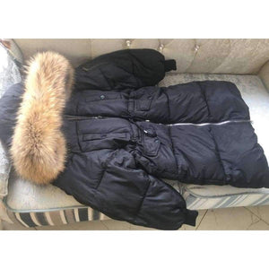 Planet Gates Jacket Women 2018 Female Parka With Large Real Raccoon Fur Hooded Coats And Jackets Thick Warm Parkas Outwear Plus Size