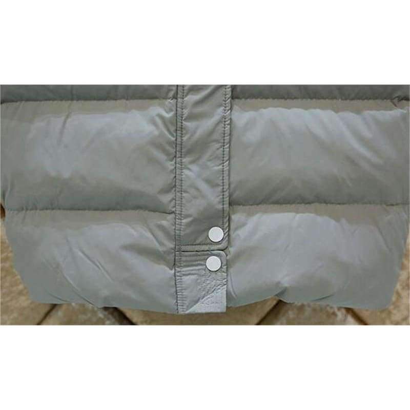 Planet Gates Jacket Women Over Knee Long Parkas Large Fur Collar Winter Coat Women Hoody Down Wadded Jacket Campera Large Size C2601