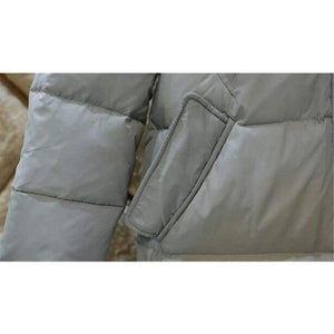 Planet Gates Jacket Women Over Knee Long Parkas Large Fur Collar Winter Coat Women Hoody Down Wadded Jacket Campera Large Size C2601