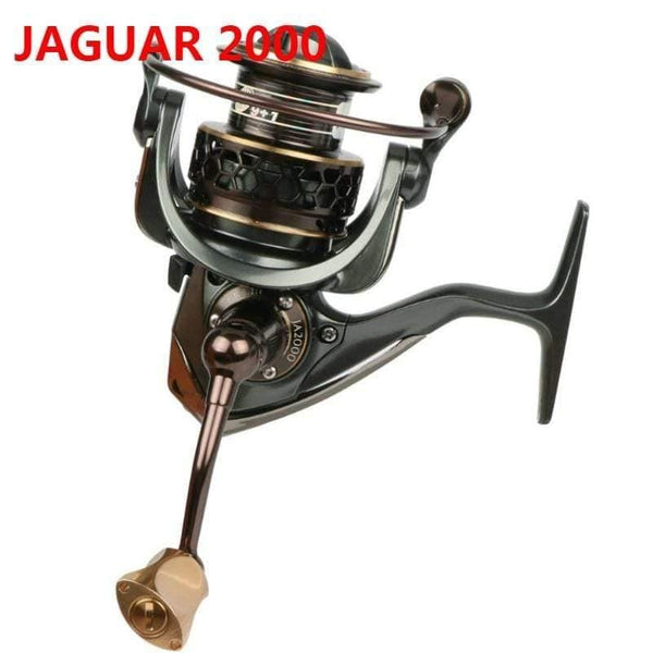 Planet Gates Jaguar 1000 2000 3000 4000 5000 Spinning Fishing Reel 9+1BB .2:1 4Kg Double Metal Spool Lure Reel Moulinet Peche