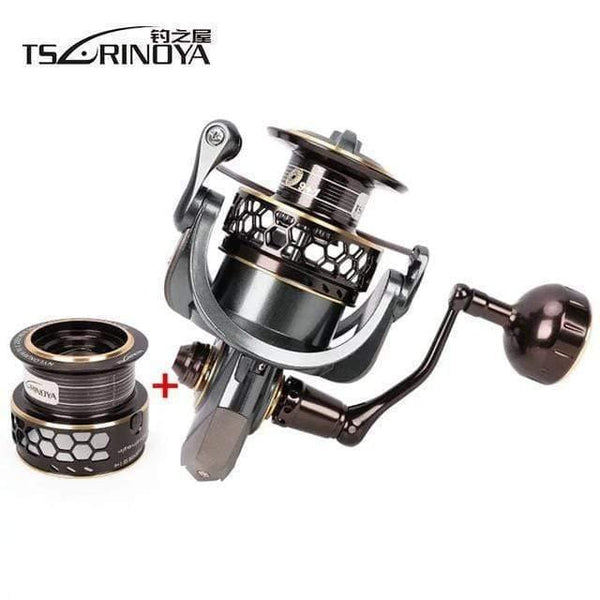 Planet Gates Jaguar 1000 2000 3000 4000 5000 Spinning Fishing Reel 9+1BB .2:1 4Kg Double Metal Spool Lure Reel Moulinet Peche