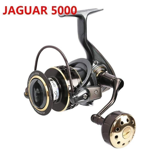 Planet Gates Jaguar 1000 2000 3000 4000 5000 Spinning Fishing Reel 9+1BB .2:1 4Kg Double Metal Spool Lure Reel Moulinet Peche