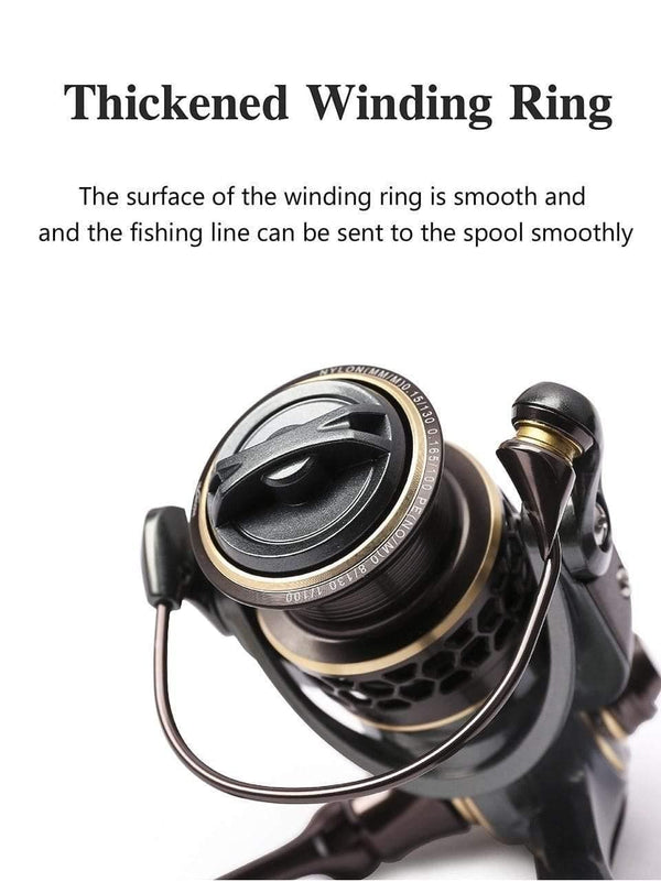 Planet Gates Jaguar 1000 2000 3000 4000 5000 Spinning Fishing Reel 9+1BB .2:1 4Kg Double Metal Spool Lure Reel Moulinet Peche