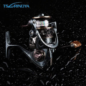 Planet Gates Jaguar 1000 2000 3000 9+1BB Fishing Spinning Reel Carp Saltwater Fishing Reel Spinning Metal Handle 2 Spool Reels Coil