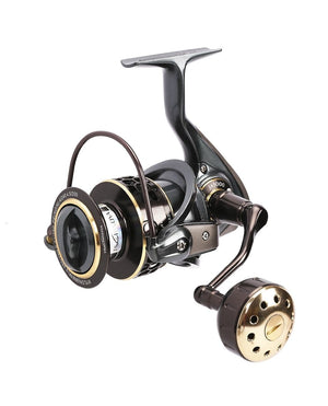 Planet Gates Jaguar 1000 2000 3000 9+1BB Fishing Spinning Reel Carp Saltwater Fishing Reel Spinning Metal Handle 2 Spool Reels Coil