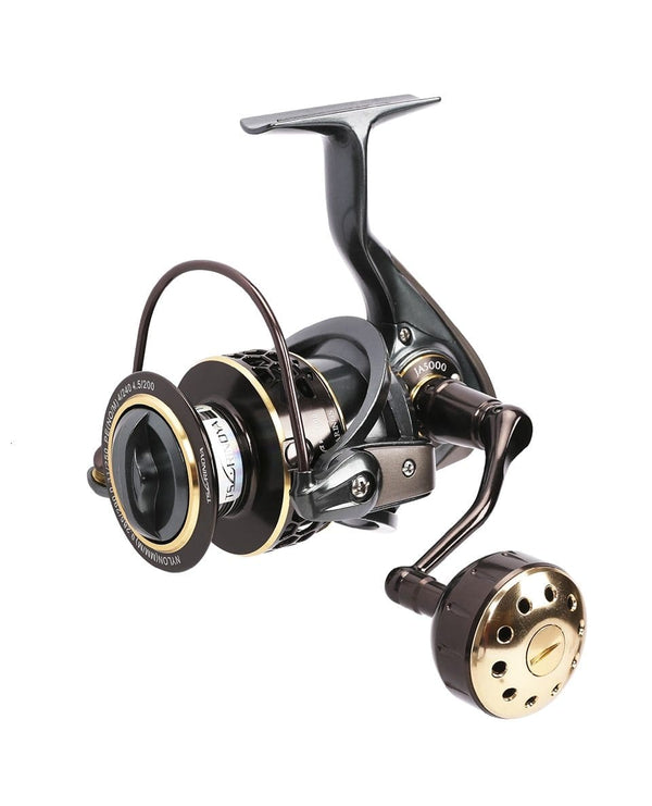 Planet Gates Jaguar 1000 2000 3000 9+1BB Fishing Spinning Reel Carp Saltwater Fishing Reel Spinning Metal Handle 2 Spool Reels Coil