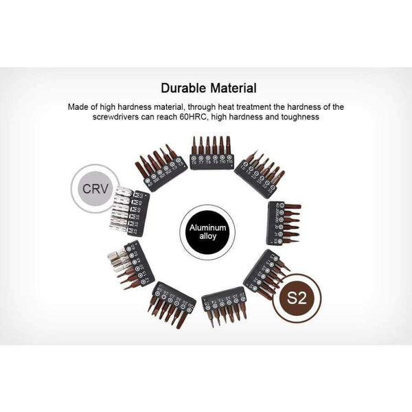 Planet Gates JAKEMY JM - 8166 61 in 1 Screwdriver Set Repair Tool with Precision Driver