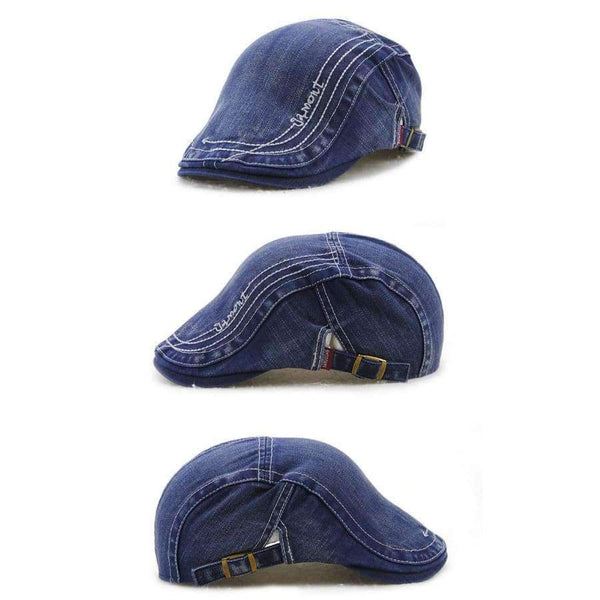 Planet Gates Jamont Mens Vintage Cotton Newsboy Cap Casual Adjustable Peaked Hats Boina Flat Caps Duckbill Visor British Gentleman Beret Hats