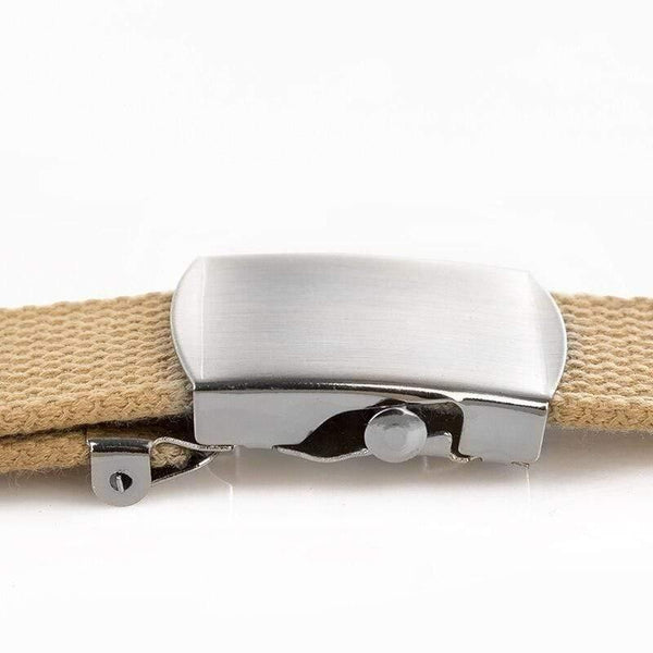 Japan High Quality Canvas Belt Men And Women Jeans Belt Top Casual Luxury Strap 3 Colors 130cm Long Metal Buckle Belts