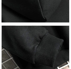 Planet Gates Japan Style Casual O-Neck 2021 Spring Autumn Print Hoodie Sweatshirt Men'S Thick Fleece Hip Hop High Streetwear Clothes