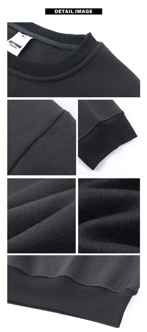 Planet Gates Japanese Lucky Fleece Sweatshirts Men Warm Hoodies Cloud Print Men Oversized Winter Pullover Harajuku Sweatshirts