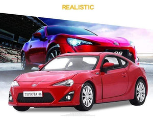 Planet Gates Japanese Supercar Family TOYOTA 86 GT Simulation Exquisite Diecasts & Toy Vehicles RMZ city Car Styling 1:36 Alloy Car Model