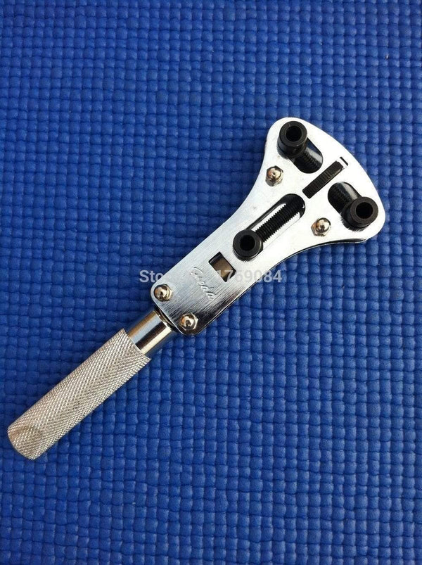 Planet Gates Jaxa Style Stainless Steel Watch Back Case Opener Battery Change Screw Tool Kits Watch Repair Tool Kits