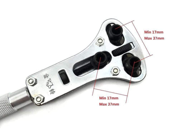 Planet Gates Jaxa Style Steel Professional Watch Back Case Opener Screwdriver Tool Kits Watch Repair Tool Kits